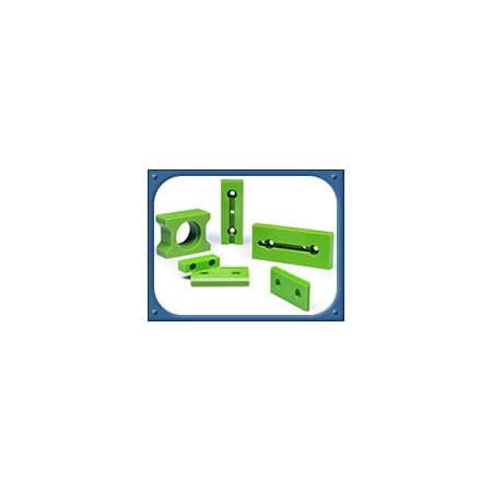 Professional Plastics Green Nylon 12 L, 3.5 W RNYLOILGN3.500